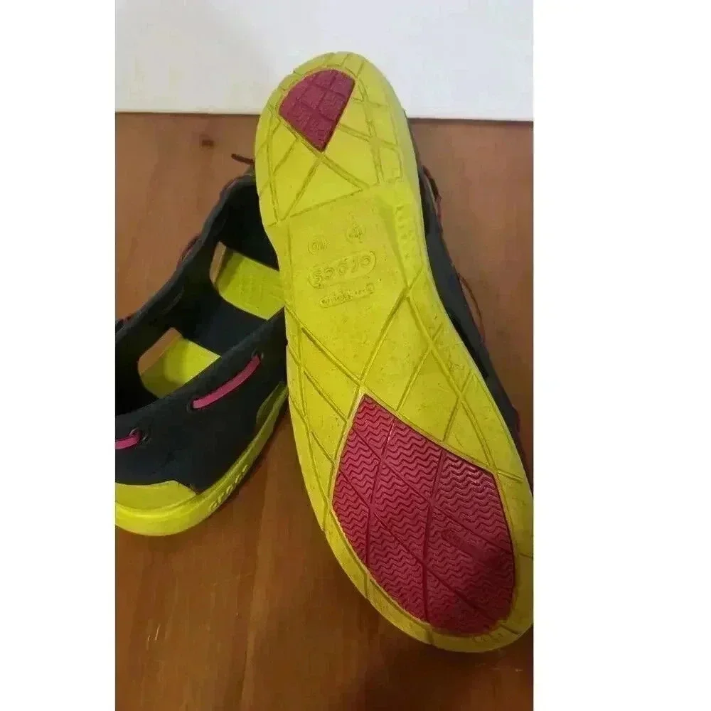 Crocs‎ beach line slip on boat shoes womens size 10